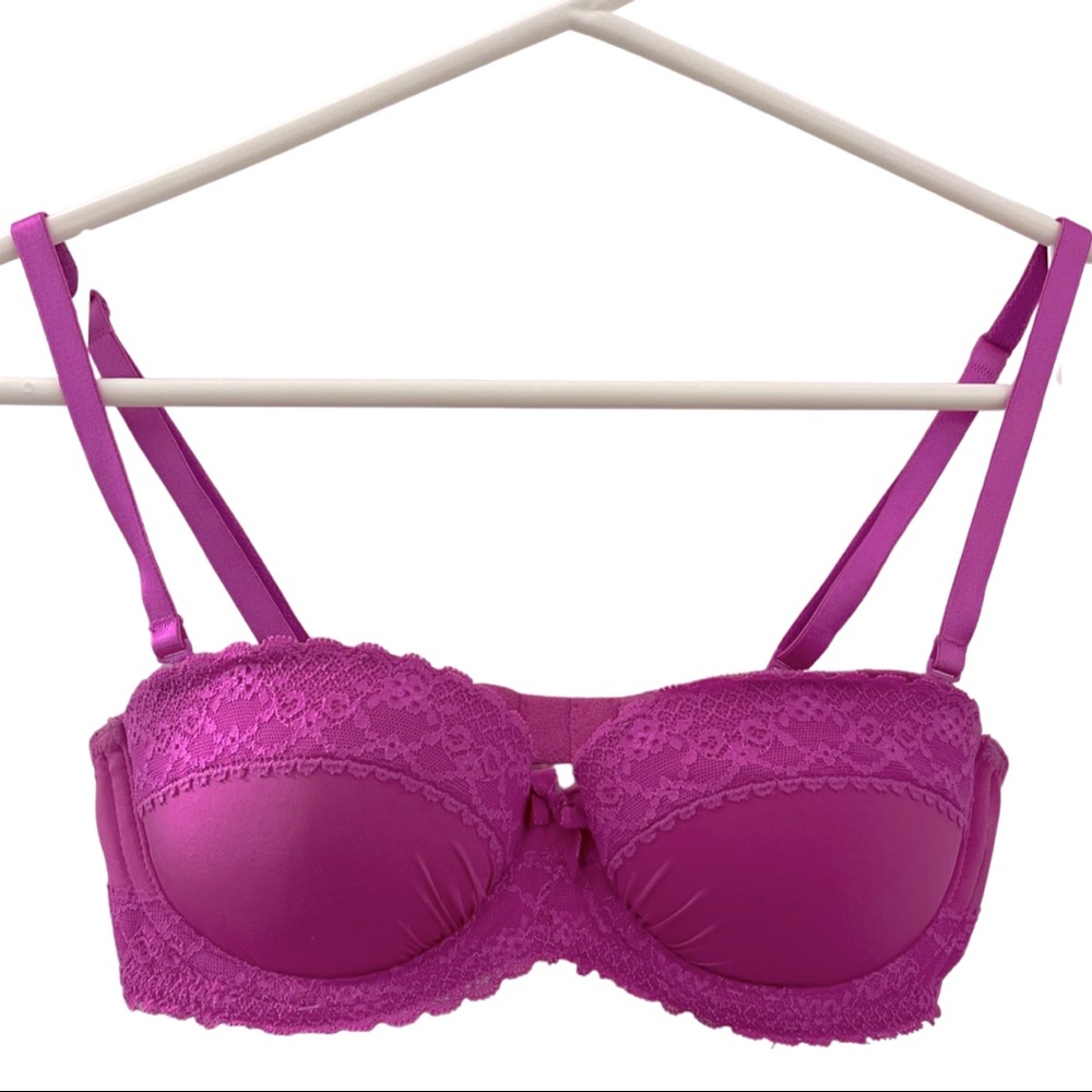 H&M Hot Pink Lace Bra
